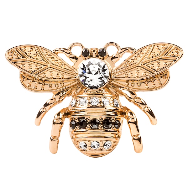 Rose Gold Bee Vent Clip 